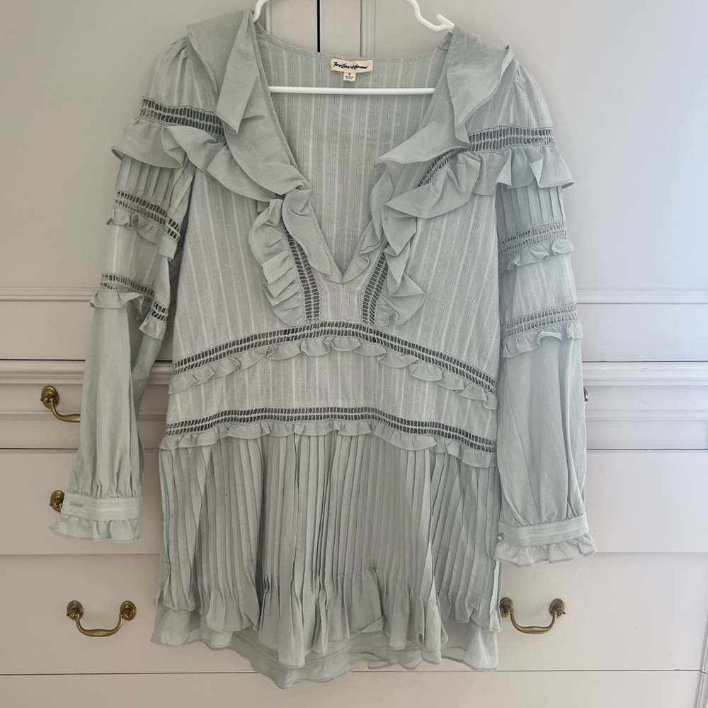 For Love & Lemons Mint Mini size Small - Picture 2 of 4